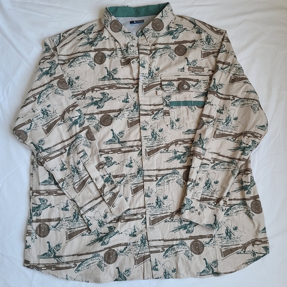 NWOT Columbia Sharptail Flannel Shirt - Picture 4 of 6